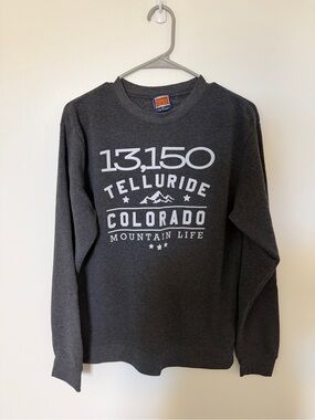 Gray Tipsy Telluride Crewneck